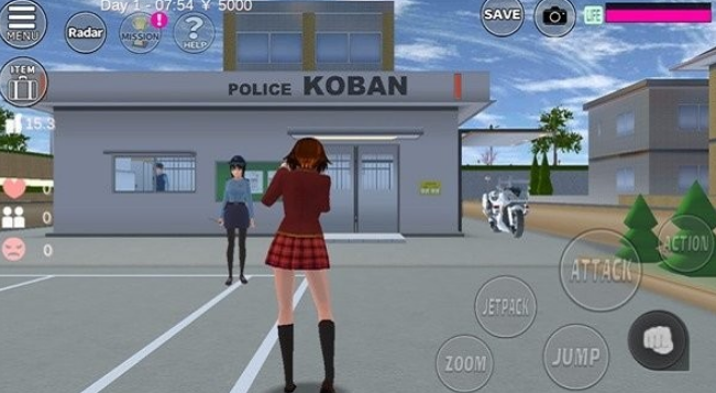 新濠3559网址校园模拟器英文版2024(SAKURA SchoolSimulator)